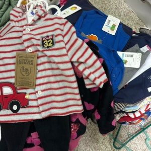 5lb box infant new born toddler mix brand mixed sizes